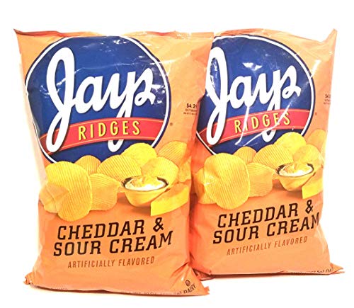 JAY'S BIG BAG CHEDDAR & SOUR CREAM Potato Chips 2 Pack 10oz bags