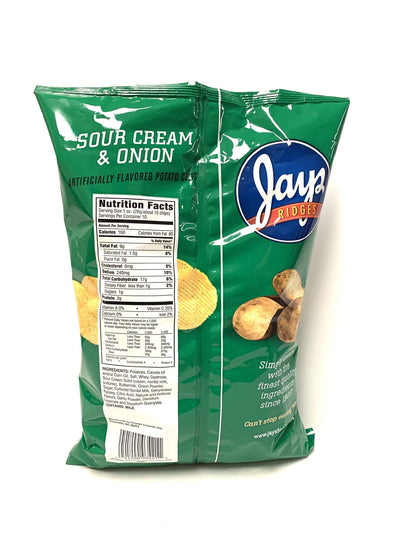 JAY'S BIG BAGS Open Pitt BBQ Cheddar & Sour Cream & Onion Chips 3 Pack 10oz bags