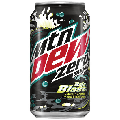 Mountain Dew Baja Blast Zero Sugar 12oz 12pk