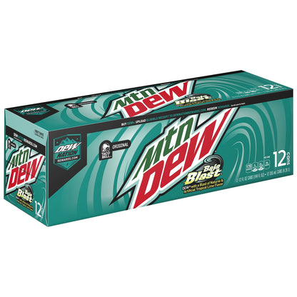 Mountain Dew Baja Blast, 12 oz Cans (Pack of 36)